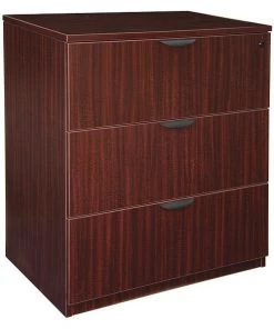 Legacy Stand Up Lateral File, Mahogany