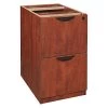 15-1/2" W Legacy File File Pedestal, Cherry, Cherry