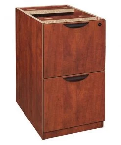 15-1/2" W Legacy File File Pedestal, Cherry, Cherry