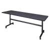 Kobe Rectangle Training Table, 84" X 29", Gray