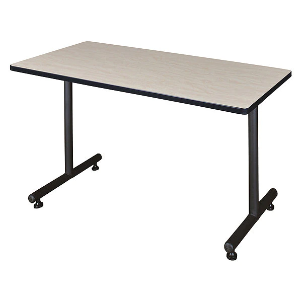 Kobe Rectangle Training Table, 42" X 29", Laminate Top, Maple