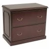 Regency 2 Drawer File Cabinet, Mahogany, Legal/Letter