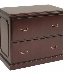 Regency 2 Drawer File Cabinet, Mahogany, Legal/Letter