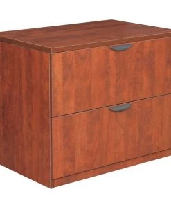 Regency 36" W 2 Drawer File Cabinet, Cherry, Letter/Legal