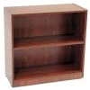 Regency 2-Shelf Bookcase, Laminate 30"x32" Cherry