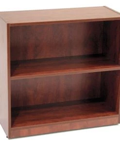 Regency 2-Shelf Bookcase, Laminate 30"x32" Cherry