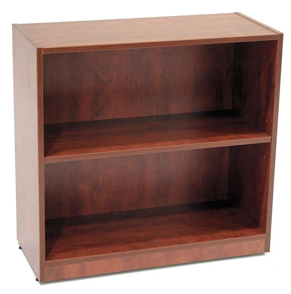Regency 2-Shelf Bookcase, Laminate 30"x32" Cherry