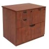 Regency 31" W 4 Drawer Combination File Cabinet, Cherry, Letter/Legal