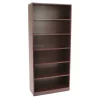 Regency 6-Shelf Bookcase, Laminate 71"x32" Mahogany