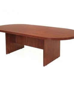 Regency Race Track Conference Table, 35 in X 6 ft X 29 in, Thermal Fused Laminate Top