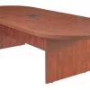 Regency Race Track Conference Table, 47 in X 10 ft X 29 in, Thermal Fused Laminate Top