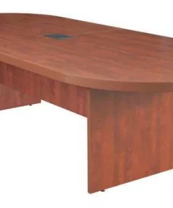 Regency Race Track Conference Table, 47 in X 10 ft X 29 in, Thermal Fused Laminate Top
