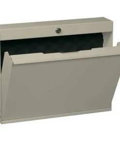 Intellerum By Datum Laptop Locker, w/Key Lock, Bone White