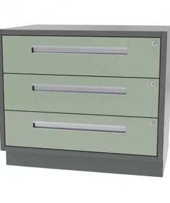 Greene Manufacturing, Inc. 48" W 3 Drawer Cabinet