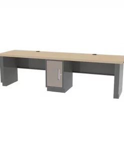 Greene Manufacturing, Inc. Pre Engineered Work Stations, 30" D, 96" W, 29-3/4" H, Maple, Hardwood