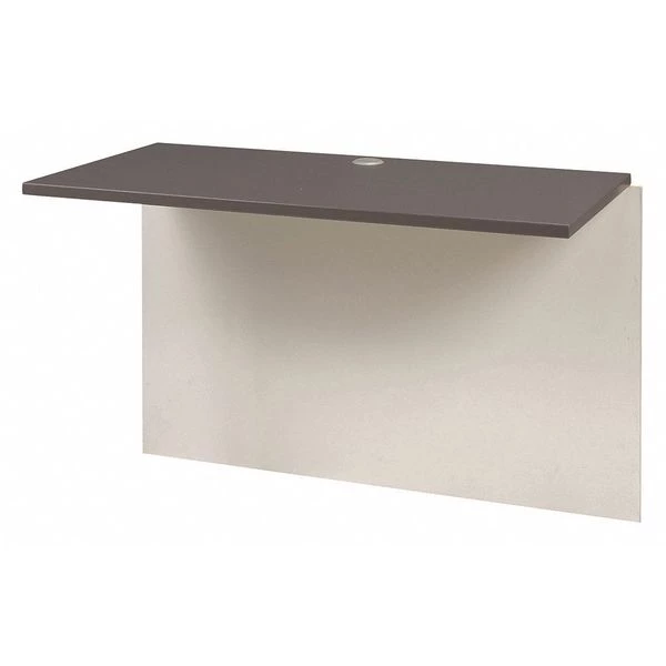 Connexion Bridge, 19.8" D, 39.4" W, 30.4" H, Slate/Sandstone, Melamine