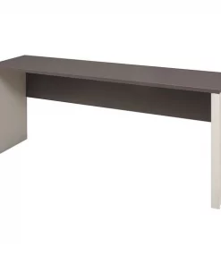 Connexion Credenza, 23.4" D, 71.1" W, 30.4" H, Slate/Sandstone, Melamine