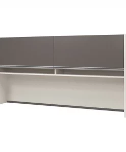 Connexion Credenza, 13.4" D, 70.6" W, 35-1/2" H, Slate/Sandstone