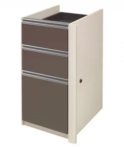 Connexion 15.40" W Pedestal, Slate/Sandstone, Slate and Sandstone