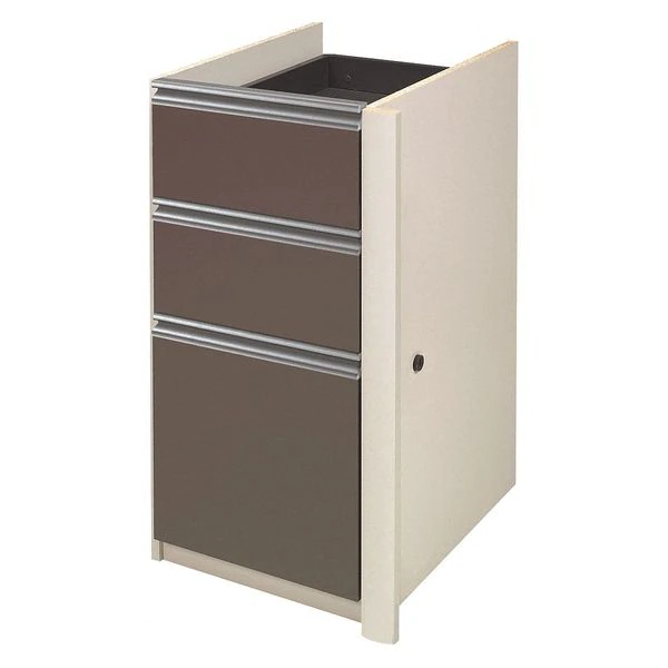 Connexion 15.40" W Pedestal, Slate/Sandstone, Slate and Sandstone