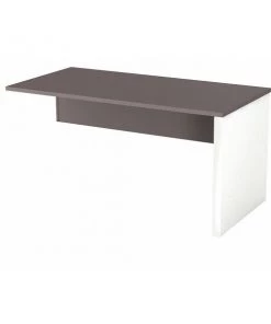 Connexion Return Shell, 29.8" D, 59-1/2" W, 30.4" H, Slate/Sandstone, Melamine