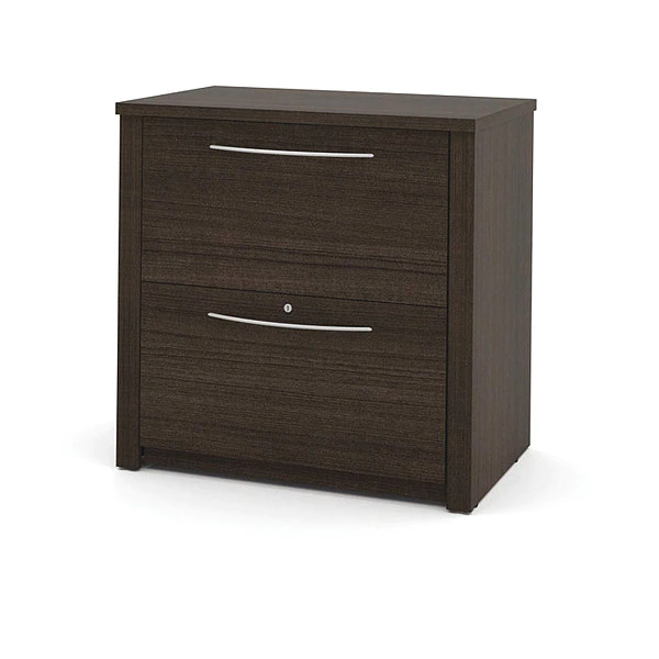 30.80" W Lateral File, Embassy, 30", Dark Chocolate, Dark Chocolate