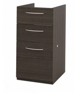 15.40" W Pedestal, Embassy, Dark Chocolate, Dark Chocolate