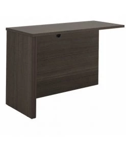 Embassy Return Shell, 19.8" D, 46.6" W, 30.4" H, Dark Chocolate, Melamine