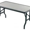 Iceberg Rectangle IndestrucTableÂ® Ultimate Folding Table, Gray Granite - 30" x 60", 30" W, 60" L, 29" H