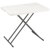 Iceberg Rectangle IndestrucTableÂ® Classic Folding Table, Platinum Granite - 30" x 20" Personal, 30" W