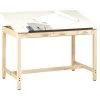 Diversified Woodcrafts Instructor's Drafting Table, Almond, Maple