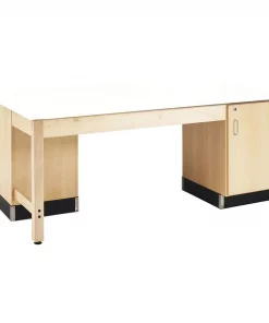 Diversified Spaces Sewing Table, Almond, Maple