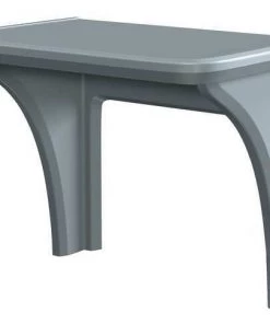 Cortech Wall Mount Desk, 24" D, 36" W, 29" H, Black, Laminate