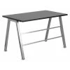 Flash Furniture High Profile Desk, 27-1/2" D, 47-1/4" W, 29-5/8" H, Black, Laminate