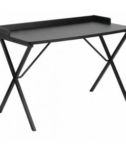 Flash Furniture Computer Desk, 23-5/8" D, 47-1/4" W, 31-1/2" H, Black, Laminate