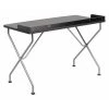Flash Furniture Computer Desk, 23-1/4" D, 47-1/4" W, 31-1/4" H, Black, Laminate