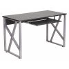 Flash Furniture Computer Desk, 23-3/4" D, 47-1/4" W, 29-1/4" H, Black, Laminate