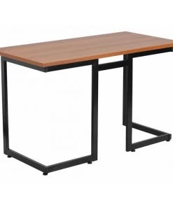 Flash Furniture Computer Desk, 23-5/8" D, 47-1/4" W, 29-1/4" H, Cherry, Laminate
