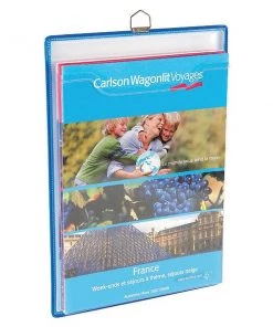 Tarifold Vertical Hanging Brochure Display, U, PK 5